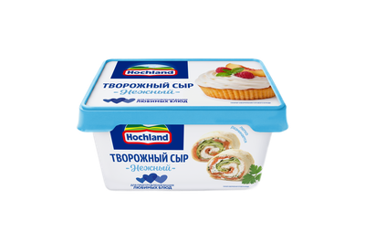 Сыр Хохланд творожный Нежный 60% пл/в 6*350г