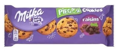 Печенье Милка Choco Cookies with Raisins (изюм) 135 г