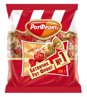 Конфеты Рот Фронт батончик 10*250г