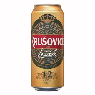 Пиво Крушовице 12 светлое,пастер.,фильтр. 5,0% ж/б 0,5л*24 (А) ТС