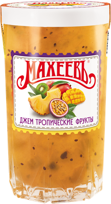 Джем Махеевъ Тропические фрукты 400 гр. стакан