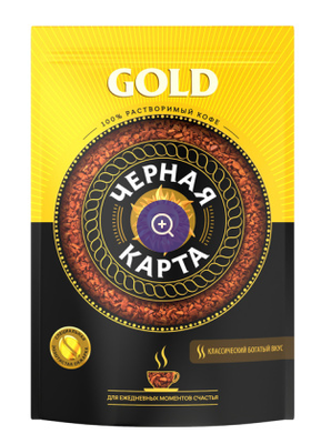 Кофе Черная Карта Gold крист м/у 150г *6