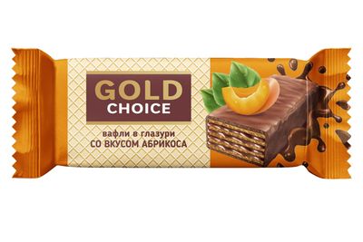 Вафли GOLD CHOICE в глазури микс, фас. 0,5кг