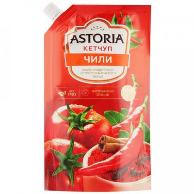 Кетчуп Астория Чили 200г*28