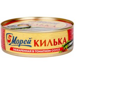 Килька каспийская нер.обжар. в т/с ГОСТ 240 5М  (№3 ключ) 1/24