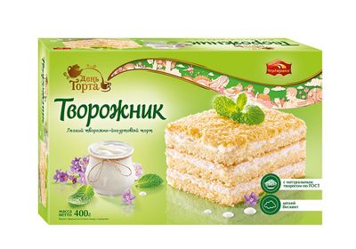 Торт Черёмушки Творожник 0,4кг