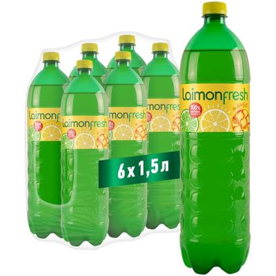 Напиток газированный Laimon Fresh Манго 1,5л