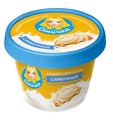 Сыр плавленый Омичка 230г