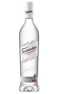 Водка Беленькая 40% 0,5л*12 *А*