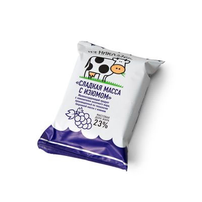 Масса с изюмом "Из Николаевки" 23% 180гр  (НМК)