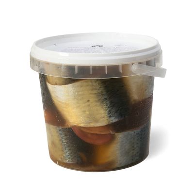 Сельдь тихоокеанская Вкусное море н/р пряного посола в маринаде (Овал) 1000г