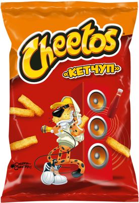 Кукурузные палочки CHEETOS вкус КЕТЧУП 16*85г
