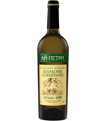 Вино Ай-Петри Шардоне-Совиньон бел.п/сл. 0,75л*6