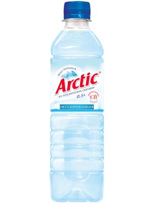  Вода питьевая "АРКТИК" ("ARCTIC") негазированная 0,5 л ПЭТ