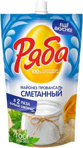 Майонез Ряба Провансаль Сметанный 50,5% 330г*24