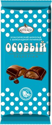 Шоколад Славянка Особый экстрамолоч. с начинкой капучино 82 гр. (12)