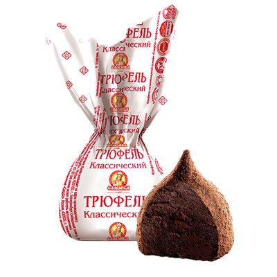 Конфеты Славянка Трюфель классич.неглаз.на шок.основе 200 гр. (12)