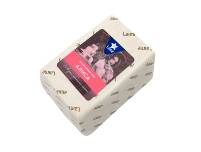 Сыр LAIME 'Алиса' со вкусом топленого молока 50% блок 4шт*~1,5 кг (Россия, Спб)КП