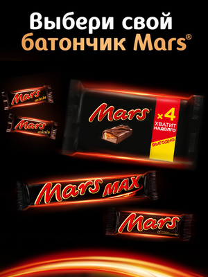 Шоколадные конфеты Mars minis с карамелью и нугой, 1 кг
