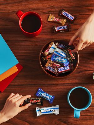 Шоколадные конфеты Mars minis с карамелью и нугой, 1 кг