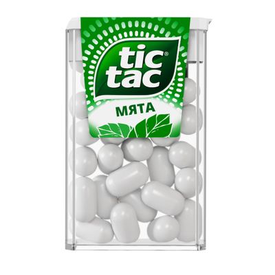 Освежающее драже конфеты Tic Tac Мята, 16 г