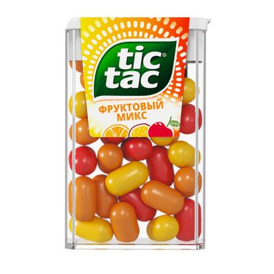 Освежающее драже Tic Tac Фруктовый микс, 16 г