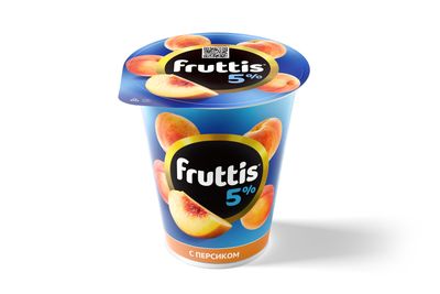 Йогуртный продукт Fruttis 5% Персик, 290г
