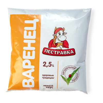 Варенец Пестравка 2,5% 450г Фин-пак