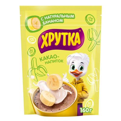 ХРУТКА КакаоБананНапитБ/рДетПакет 7х160г