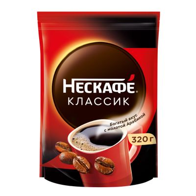 НЕСКАФЕ КЛАССИК Пакет 8x320г КИР