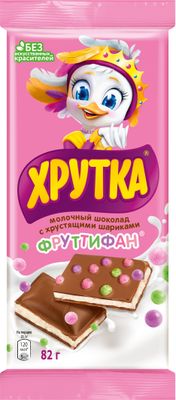 ХРУТКА ФруттиФанМолШокоФрМикс 17x82г RU