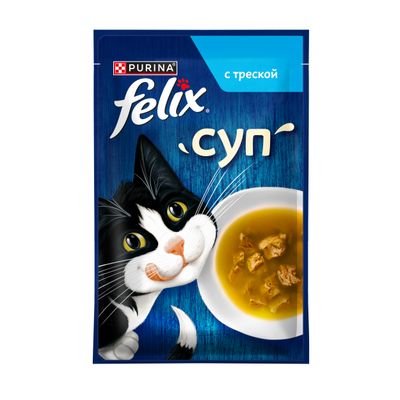 Феликс Soup 48г Конс GiG треска