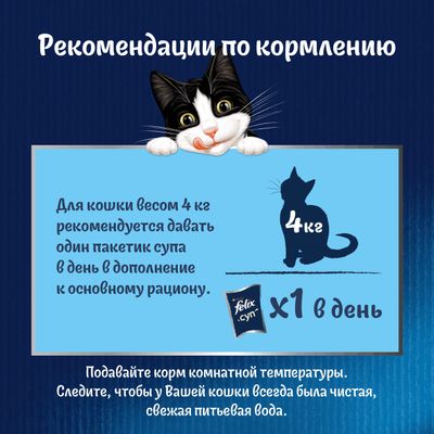Феликс Soup 48г Конс GiG треска