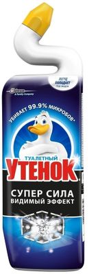Средство для санузлов Туалетный Утенок Видимый Эффект 900мл