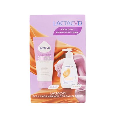 Набор Lactacyd Деликатный уход 200мл