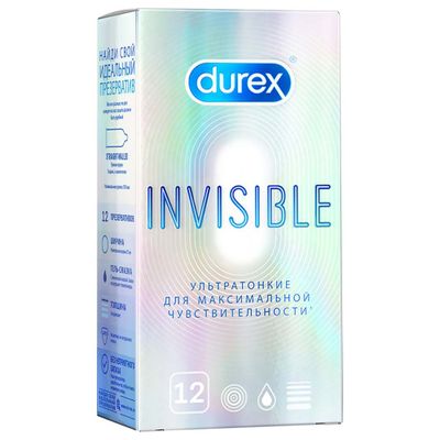 Презервативы Durex Invisible №12