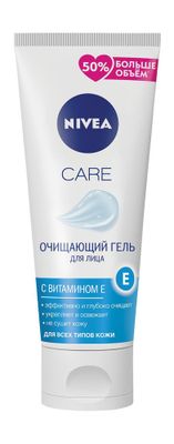 Средство для снятия макияжа NIVEA Care Очищающий гель для лица 225мл