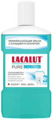 Ополаскиватель для полости рта LACALUT Calcium 475мл