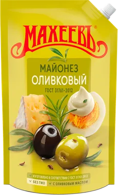 Майонез Махеевъ Оливковый 50,5% 400мл