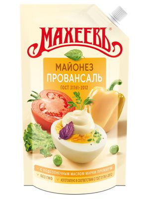 Майонез Махеевъ Провансаль классический 50,5%, 200мл