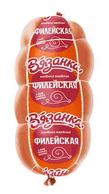 Колбаса вареная Вязанка Филейская Классическая п/а 0,4 кг