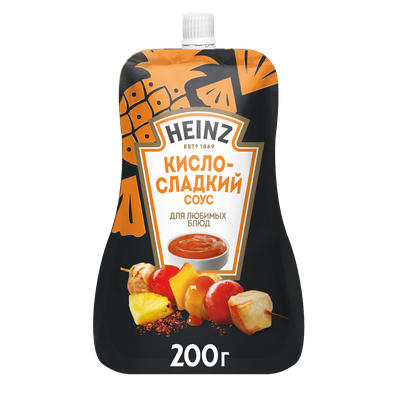 Соус Heinz Кисло-Сладкий, дой-пак, 200г