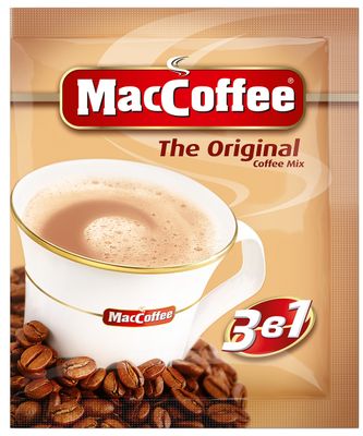 Напиток кофейный растворимый MacCoffee the Original 3в1 м/у 20г*100шт*10