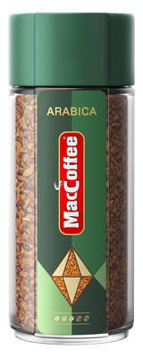 Кофе MacCoffeе ARABICA натур.раствор.субл. ст/б 90г*12шт