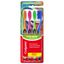 Зубная щетка Colgate Colours Сенсация свежести средней жесткости 4шт