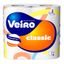 Бумага туалетная VEIRO Classic 4шт 2сл Белая
