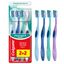 Зубная щетка COLGATE 2+2шт 360 Суперчистота всей полости рта антибактериальная средней жесткости