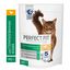 Сухой полнорационный корм PERFECT FIT для стерилизованных кошек, с курицей, 190г