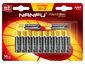 БАТАРЕЙКА NANFU Щелочная Блистер LR3 ААА 10+2 ШТ