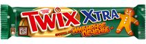 Шоколадный батончик Печенье Твикс Xtra 82 г с карамелью со вкусом Имбирное печенье 6х24